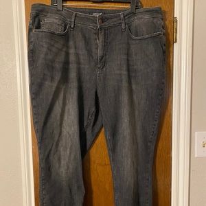 Grey Highwaisted Judy Blue Jeans